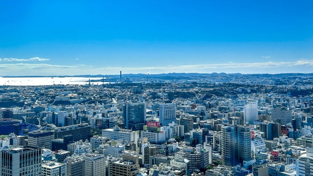 横浜の街並み