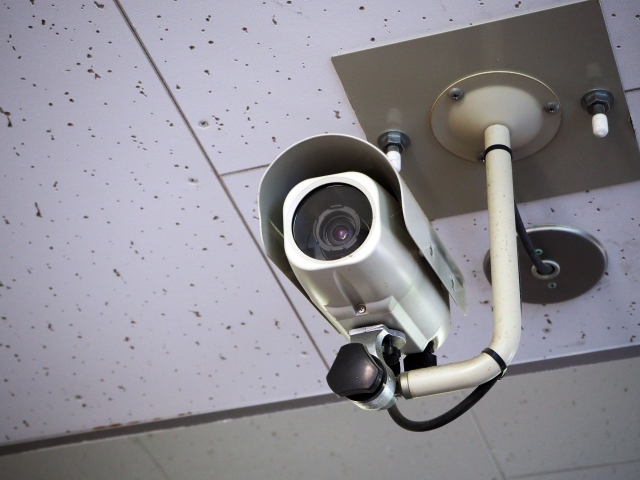 マンションの防犯カメラ