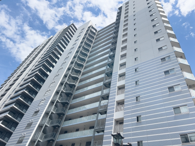 おしゃれな高層マンション